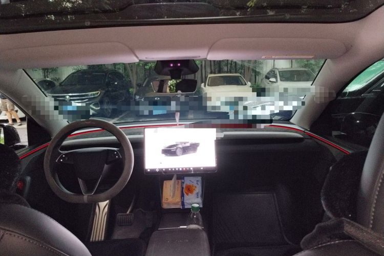 Used Tesla Model Y 2025 Updated Version Long-Range All-Wheel Drive Headliner