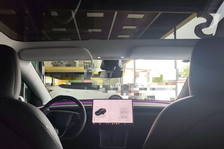 Used Tesla Model Y 2025 Rear-Wheel-Drive Version Headliner