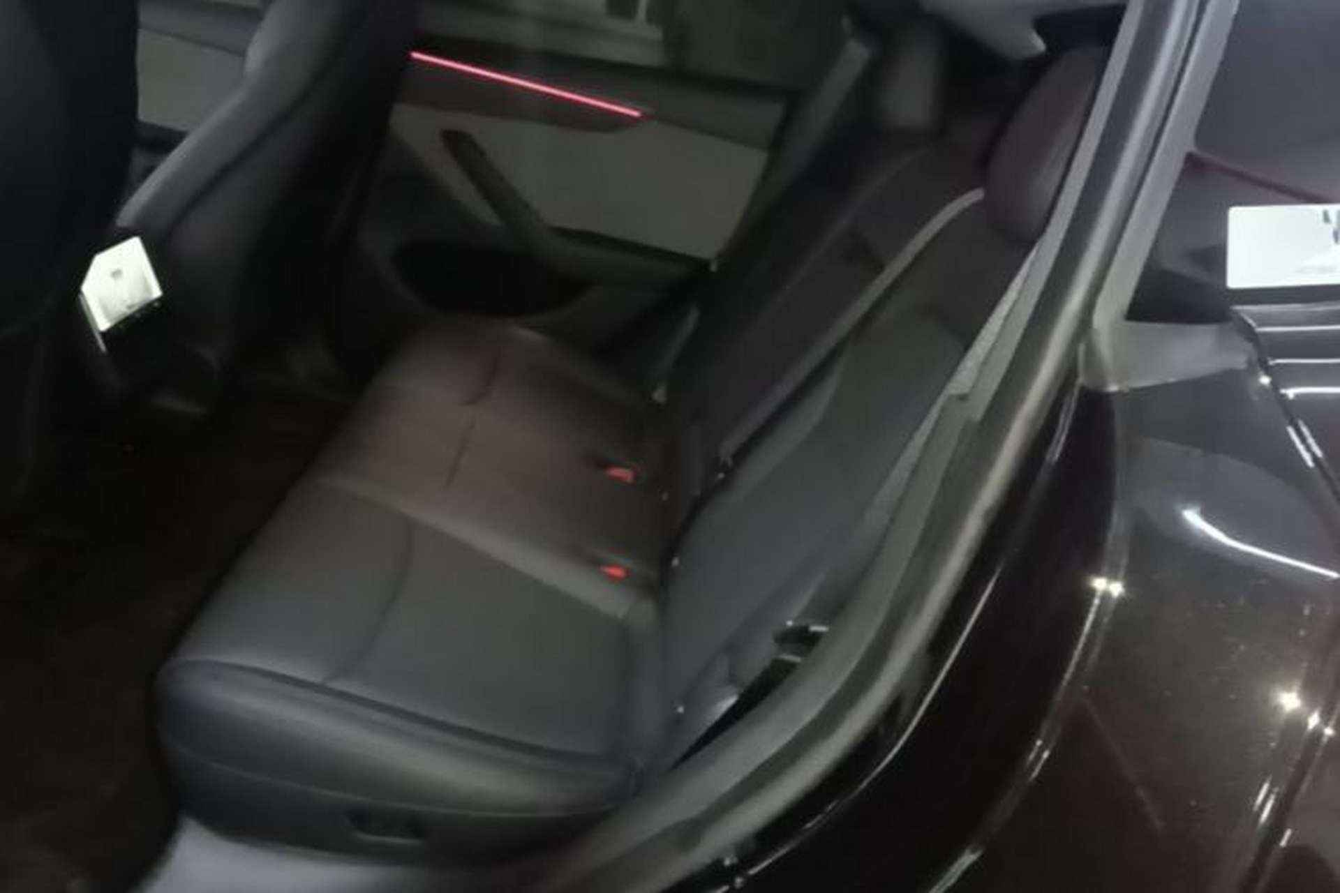 Used Tesla Model Y 2025 Rear-Wheel-Drive Version Left Rear Seat