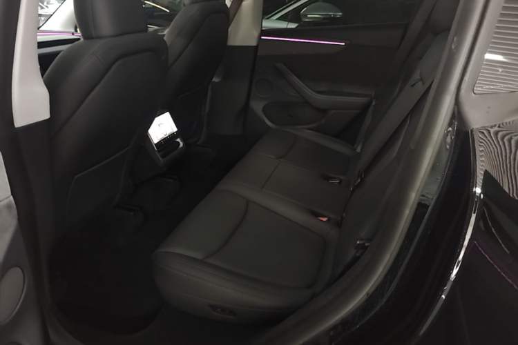 Used Tesla Model Y 2025 Long-Range All-Wheel-Drive Version Left Rear Seat
