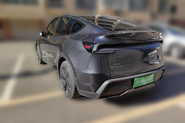 Used Tesla Model Y 2025 Long-Range All-Wheel Drive First Edition Rear Left 45 Deg
