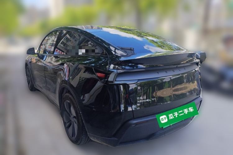 Used Tesla Model Y 2025 Updated Version Long-Range All-Wheel Drive Rear Left 45 Deg