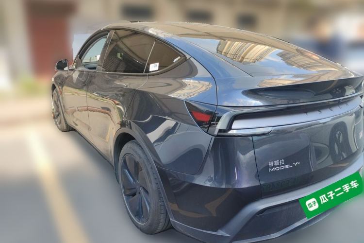 Used Tesla Model Y 2025 Long-Range All-Wheel Drive First Edition Rear Left 45 Deg