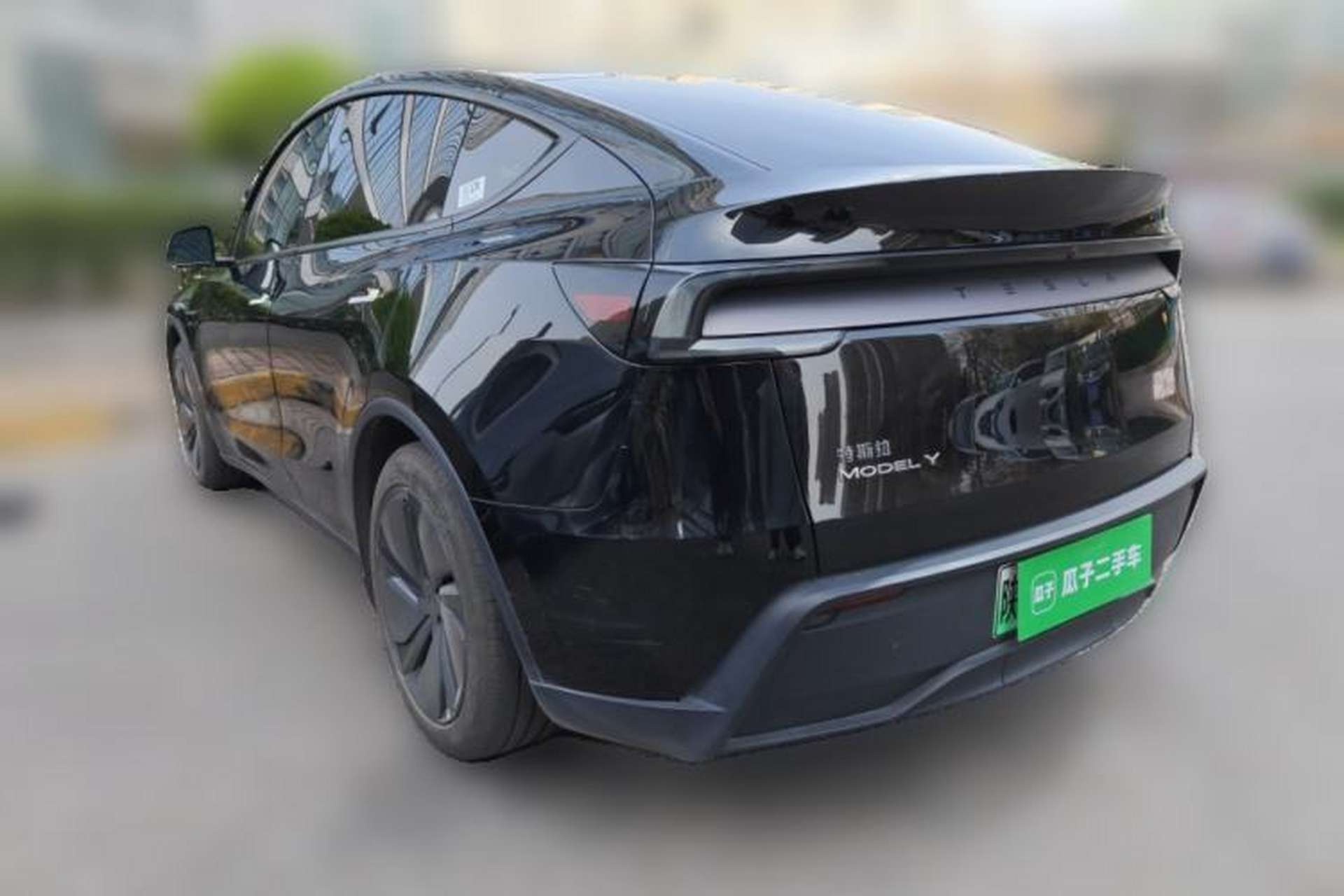Used Tesla Model Y 2025 Rear-Wheel-Drive Version Rear Left 45 Deg