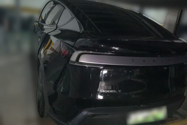 Used Tesla Model Y 2025 Rear-Wheel Drive First Edition Rear Left 45 Deg