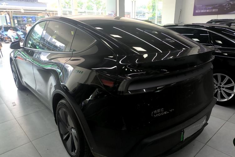 Used Tesla Model Y 2025 Updated Version Long-Range All-Wheel Drive Rear Left 45 Deg