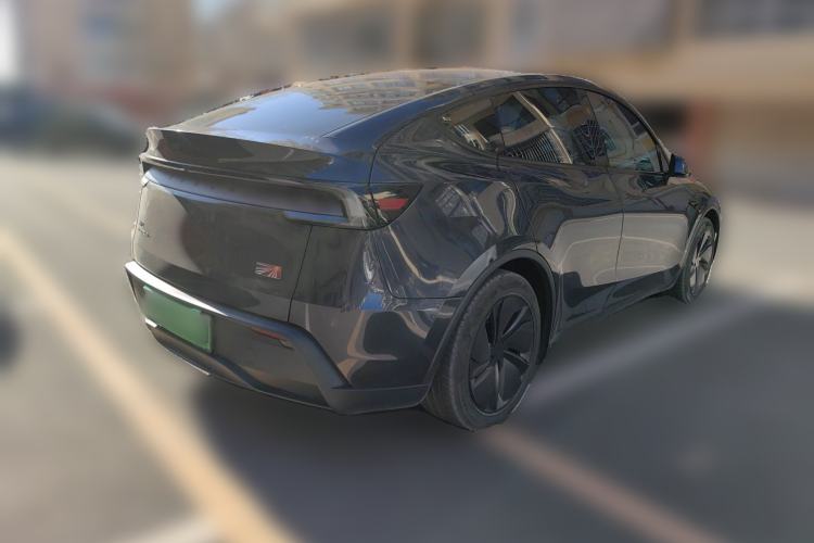 Used Tesla Model Y 2025 Long-Range All-Wheel Drive First Edition Rear Right 45 Deg