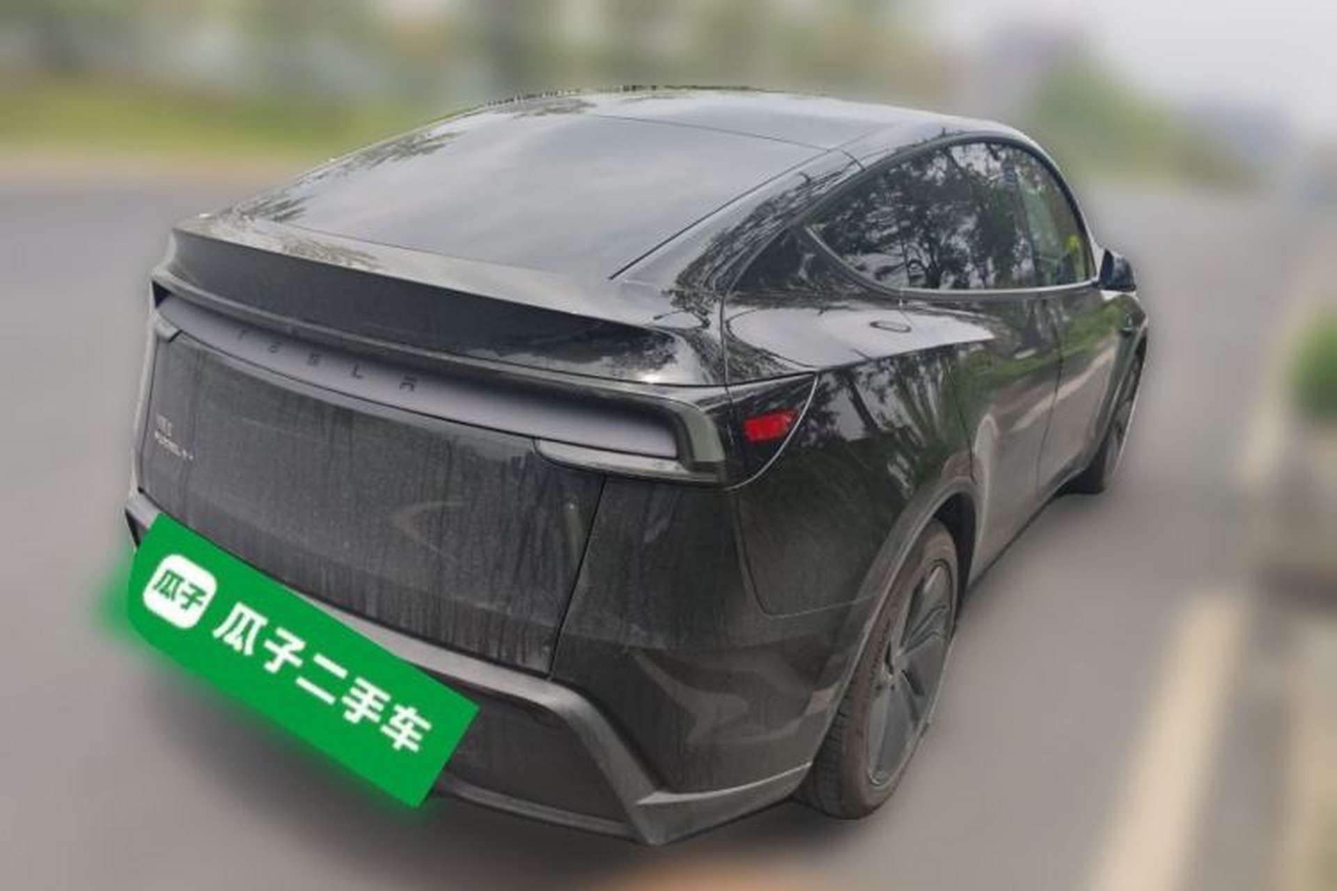 Used Tesla Model Y 2025 Updated Version Long-Range All-Wheel Drive Rear Right 45 Deg