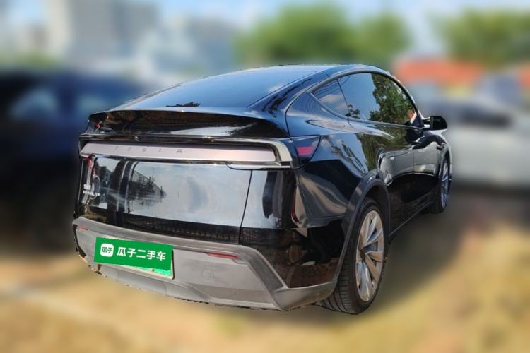 Used Tesla Model Y 2025 Long-Range All-Wheel Drive First Edition Rear Right 45 Deg