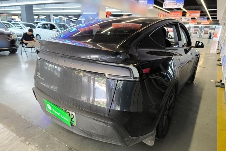 Used Tesla Model Y 2025 Updated Version Long-Range All-Wheel Drive Rear Right 45 Deg