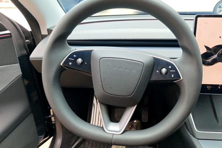 Used Tesla Model Y 2025 Rear-Wheel Drive First Edition Steering Wheel