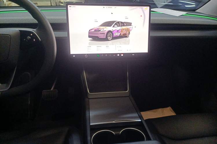Used Tesla Model Y 2025 Rear-Wheel-Drive Version Audio And AC Panel