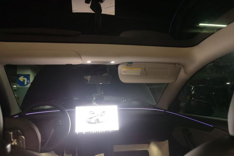 Used Tesla Model Y 2025 Rear-Wheel-Drive Version Headliner