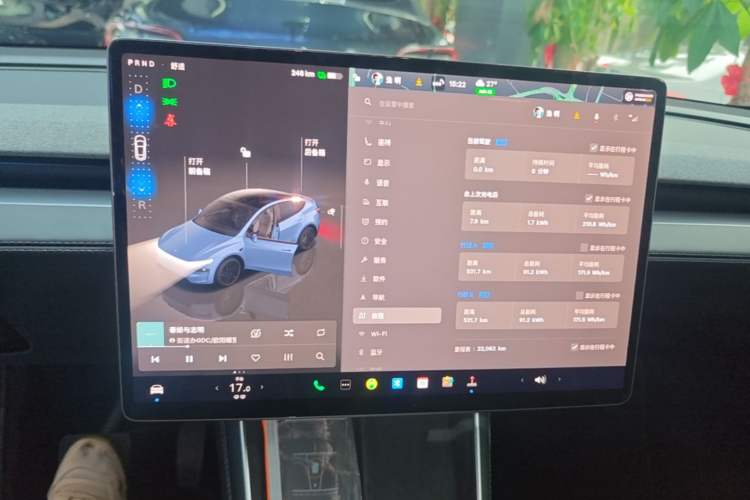 Used Tesla Model Y 2025 Rear-Wheel Drive First Edition Instrument Cluster