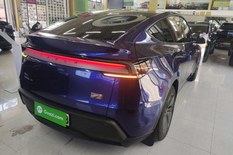 Used Tesla Model Y 2025 Long-Range All-Wheel Drive First Edition Rear Right 45 Deg