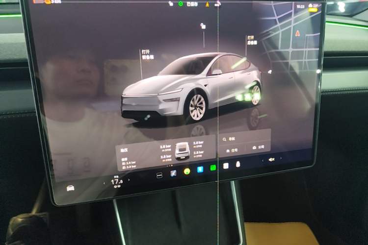 Used Tesla Model Y 2025 Rear-Wheel-Drive Version Audio And AC Panel