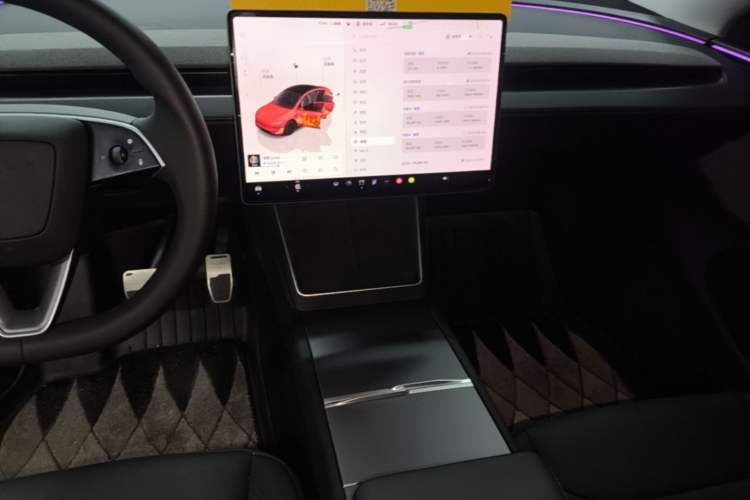 Used Tesla Model Y 2025 Rear-Wheel-Drive Version Audio And AC Panel