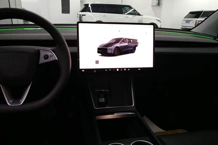 Used Tesla Model Y 2025 Rear-Wheel Drive First Edition Audio And AC Panel