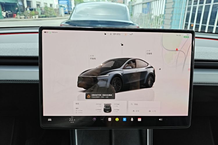 Used Tesla Model Y 2025 Rear-Wheel-Drive Version Audio And AC Panel