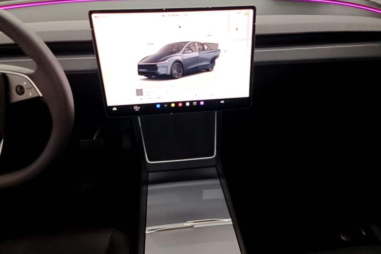 Used Tesla Model Y 2025 Rear-Wheel-Drive Version Audio And AC Panel