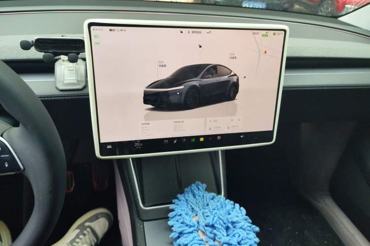 Used Tesla Model Y 2025 Rear-Wheel-Drive Version Audio And AC Panel
