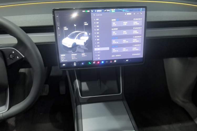 Used Tesla Model Y 2025 Rear-Wheel-Drive Version Audio And AC Panel
