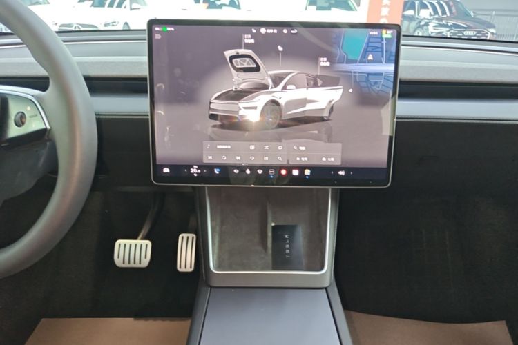 Used Tesla Model Y 2025 Updated Version Long-Range All-Wheel Drive Audio And AC Panel