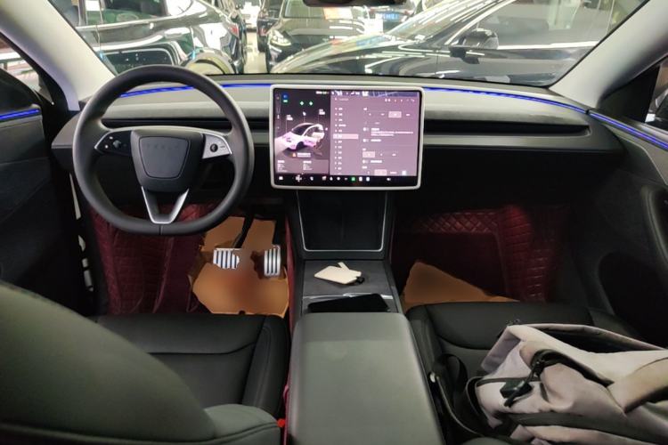 Used Tesla Model Y 2025 Long-Range All-Wheel Drive First Edition Center Console