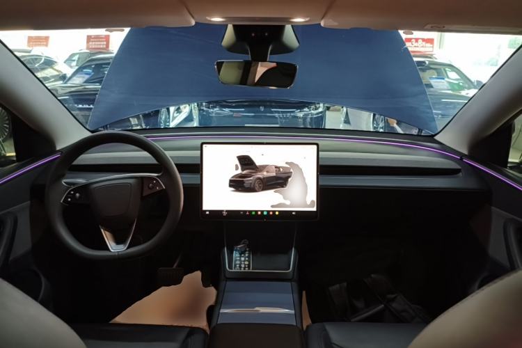 Used Tesla Model Y 2025 Rear-Wheel Drive First Edition Center Console