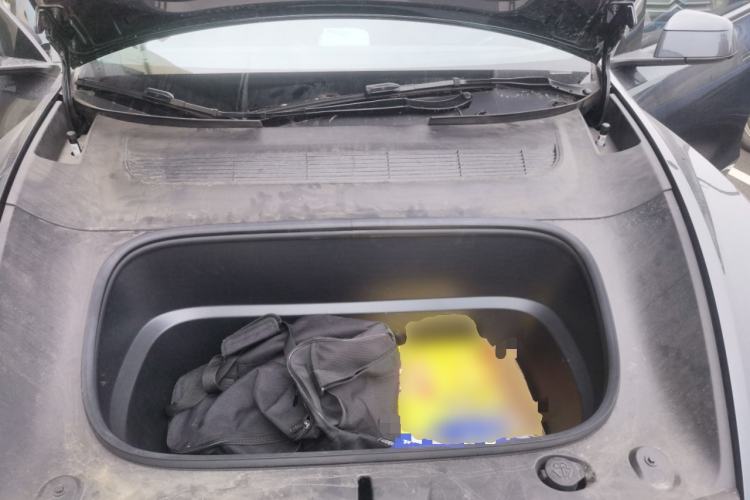 Used Tesla Model Y 2025 Long-Range All-Wheel-Drive Version Engine Bay