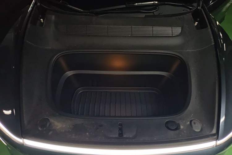 Used Tesla Model Y 2025 Rear-Wheel Drive First Edition Engine Bay