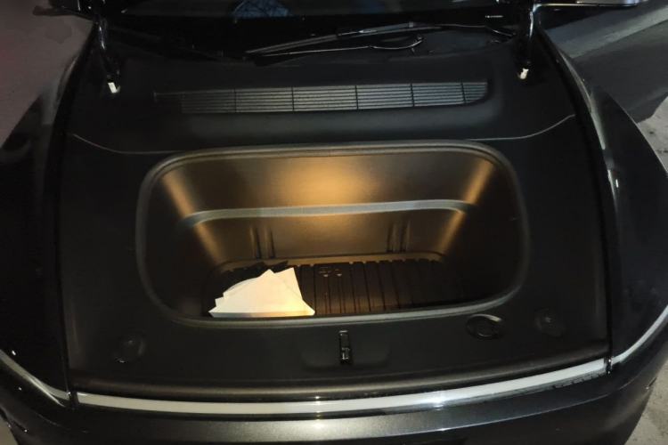 Used Tesla Model Y 2025 Rear-Wheel Drive First Edition Engine Bay