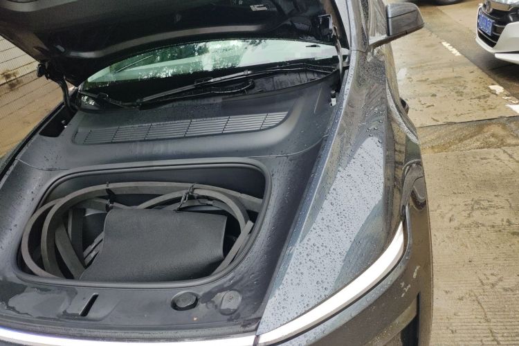 Used Tesla Model Y 2025 Long-Range All-Wheel-Drive Version Engine Bay Left