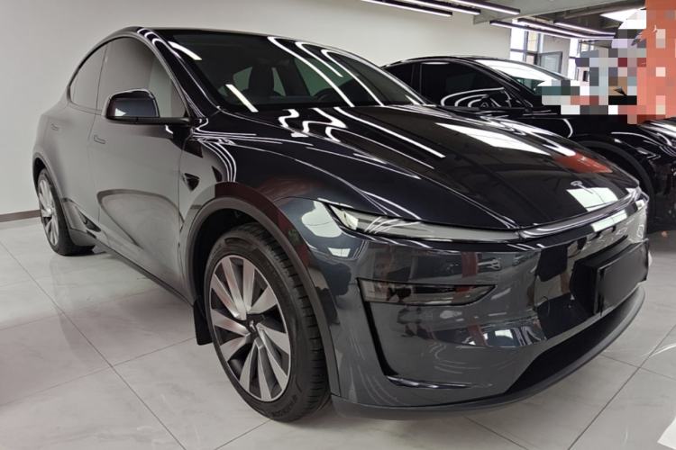 Used Tesla Model Y 2025 Updated Version Long-Range All-Wheel Drive Front Right 45 Deg