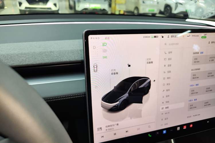 Used Tesla Model Y 2025 Rear-Wheel-Drive Version Gear Lever