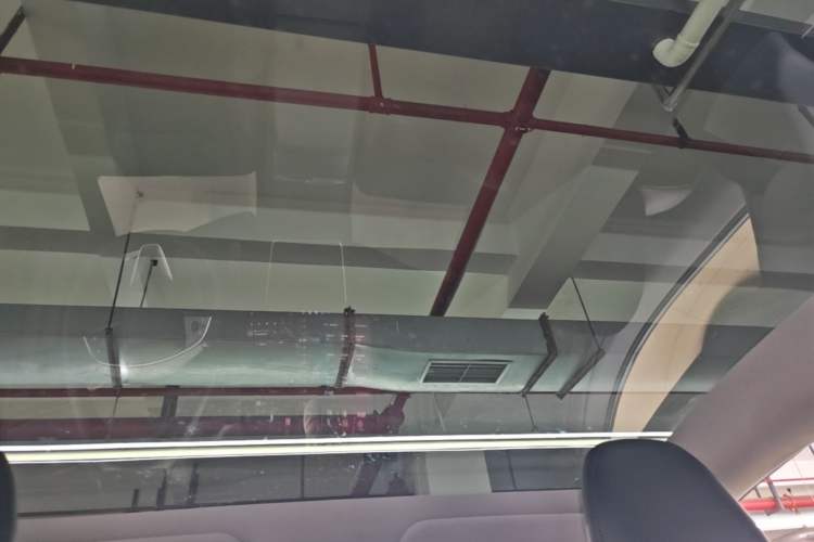 Used Tesla Model Y 2025 Long-Range All-Wheel-Drive Version Headliner