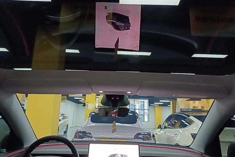Used Tesla Model Y 2025 Long-Range All-Wheel-Drive Version Headliner