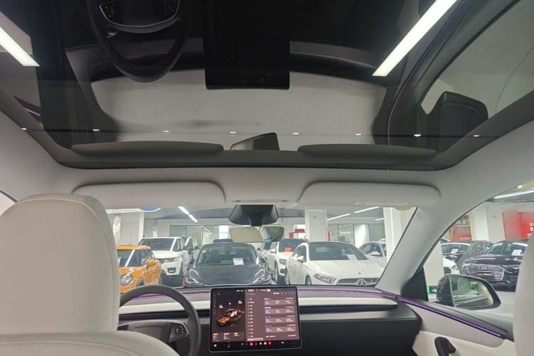 Used Tesla Model Y 2025 Rear-Wheel-Drive Version Headliner