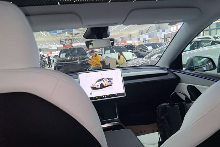 Used Tesla Model Y 2025 Rear-Wheel-Drive Version Headliner
