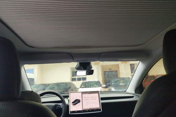 Used Tesla Model Y 2025 Rear-Wheel-Drive Version Headliner