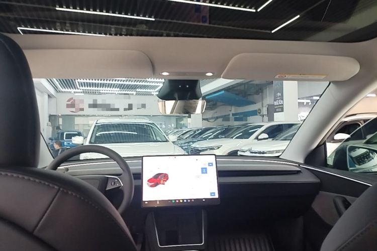 Used Tesla Model Y 2025 Rear-Wheel-Drive Version Headliner