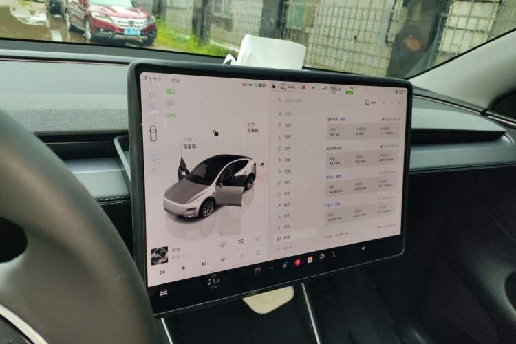 Used Tesla Model Y 2025 Long-Range All-Wheel-Drive Version Instrument Cluster