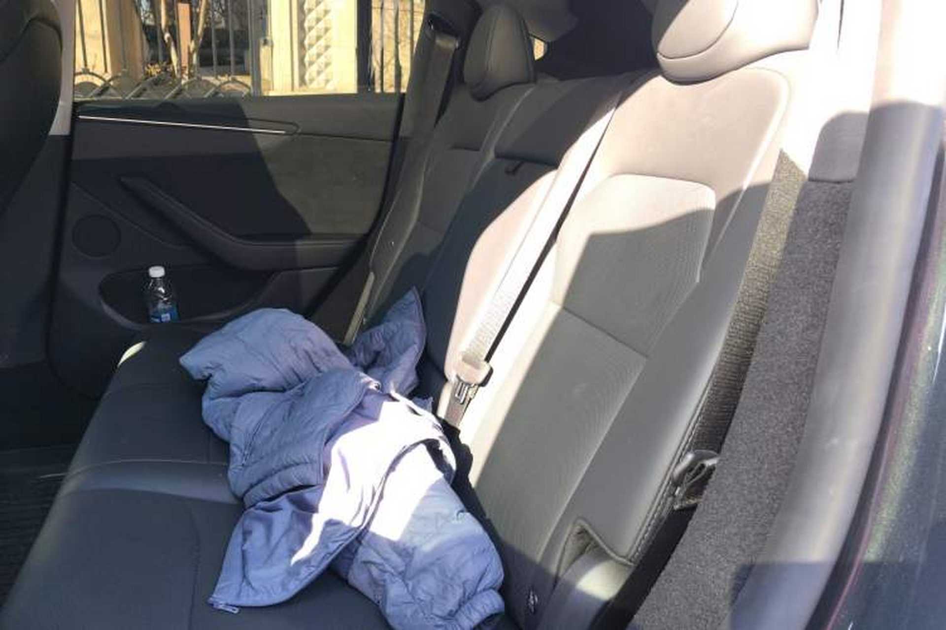 Used Tesla Model Y 2025 Long-Range All-Wheel Drive First Edition Left Rear Seat