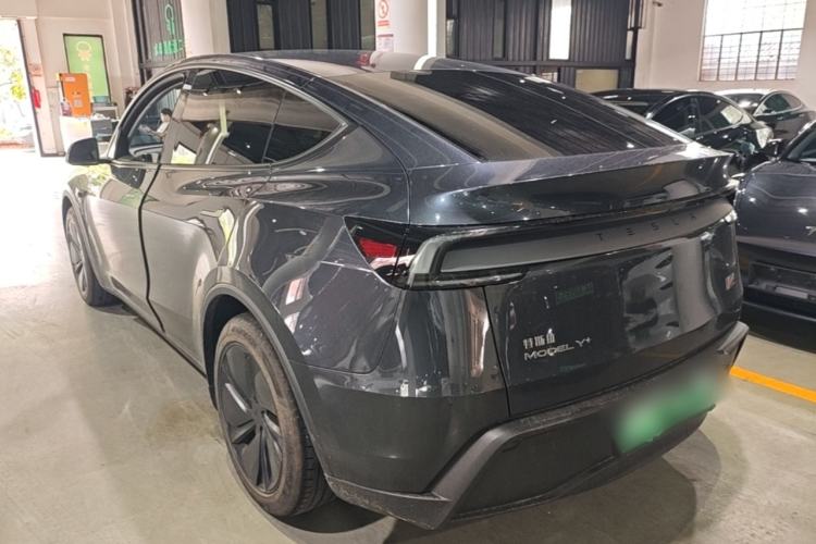 Used Tesla Model Y 2025 Long-Range All-Wheel Drive First Edition Rear Left 45 Deg