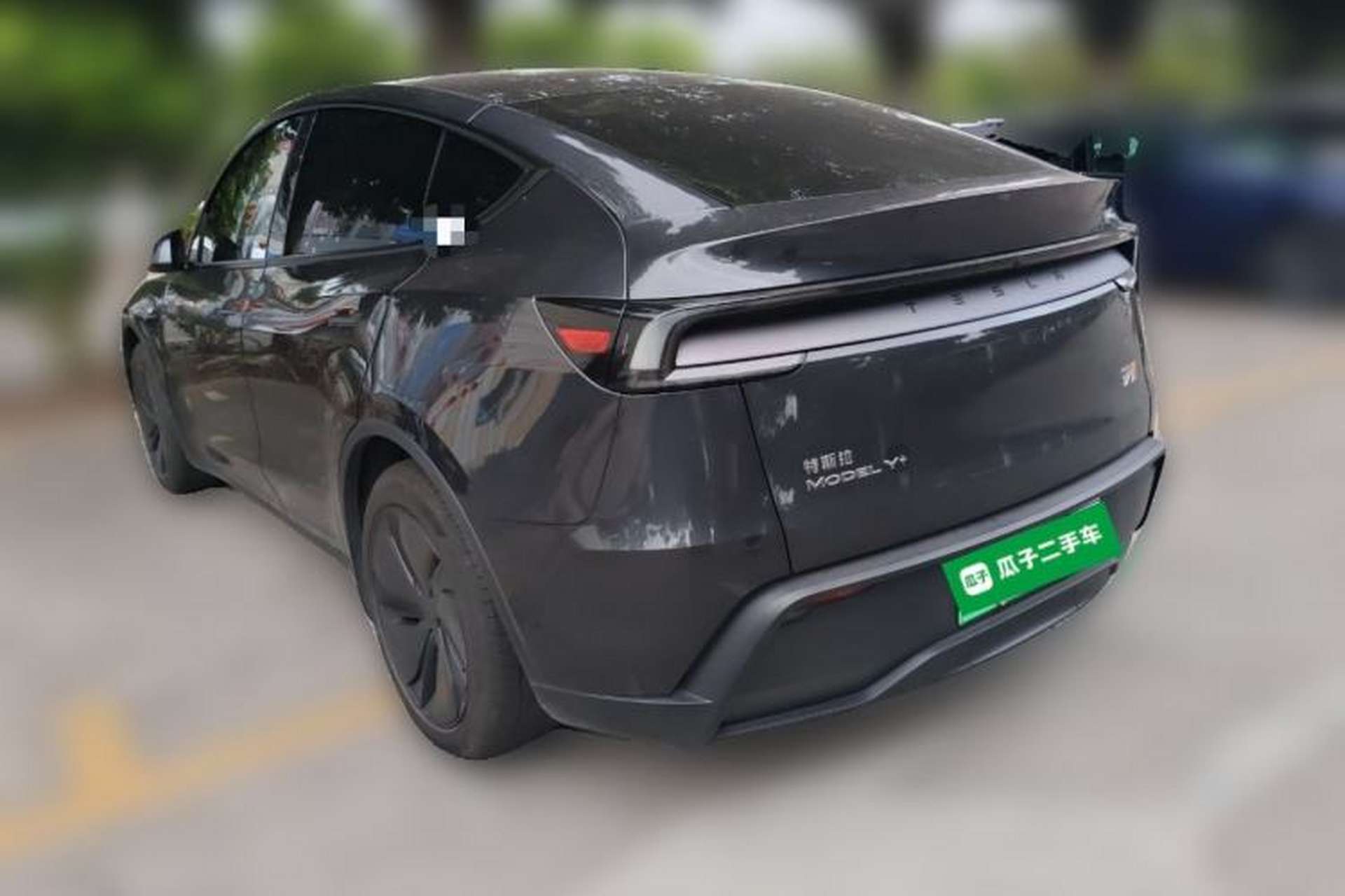 Used Tesla Model Y 2025 Long-Range All-Wheel Drive First Edition Rear Left 45 Deg