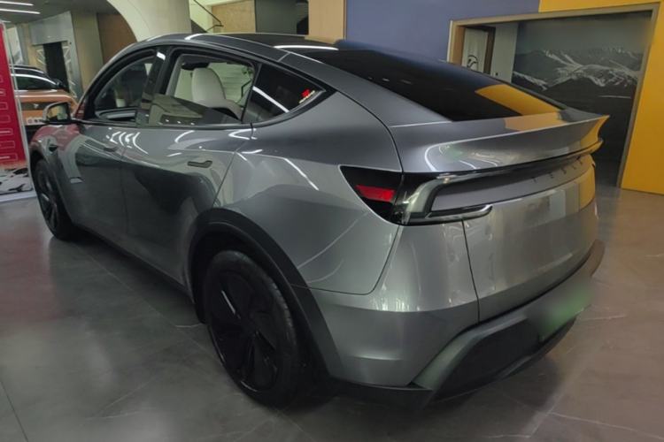 Used Tesla Model Y 2025 Long-Range All-Wheel Drive First Edition Rear Left 45 Deg