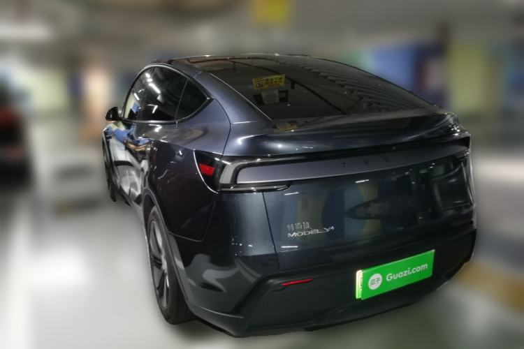 Used Tesla Model Y 2025 Updated Version Long-Range All-Wheel Drive Rear Left 45 Deg