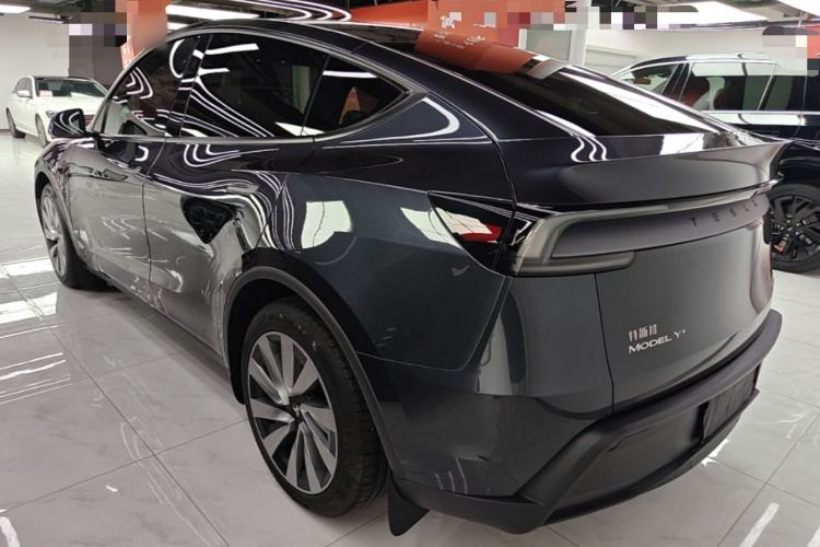 Used Tesla Model Y 2025 Updated Version Long-Range All-Wheel Drive Rear Left 45 Deg