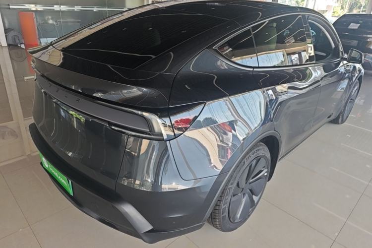Used Tesla Model Y 2025 Long-Range All-Wheel Drive First Edition Rear Right 45 Deg