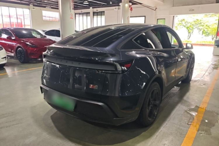 Used Tesla Model Y 2025 Long-Range All-Wheel Drive First Edition Rear Right 45 Deg
